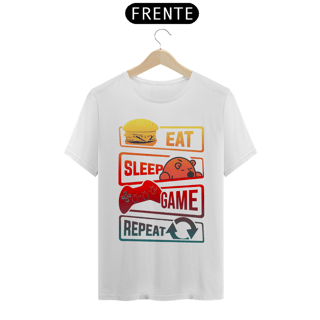 Nome do produto Eat Sleep Game Repeat - Quality