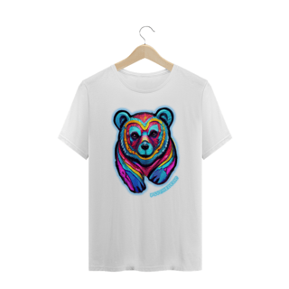 Nome do produto Psychedelic Bear - Plus Size
