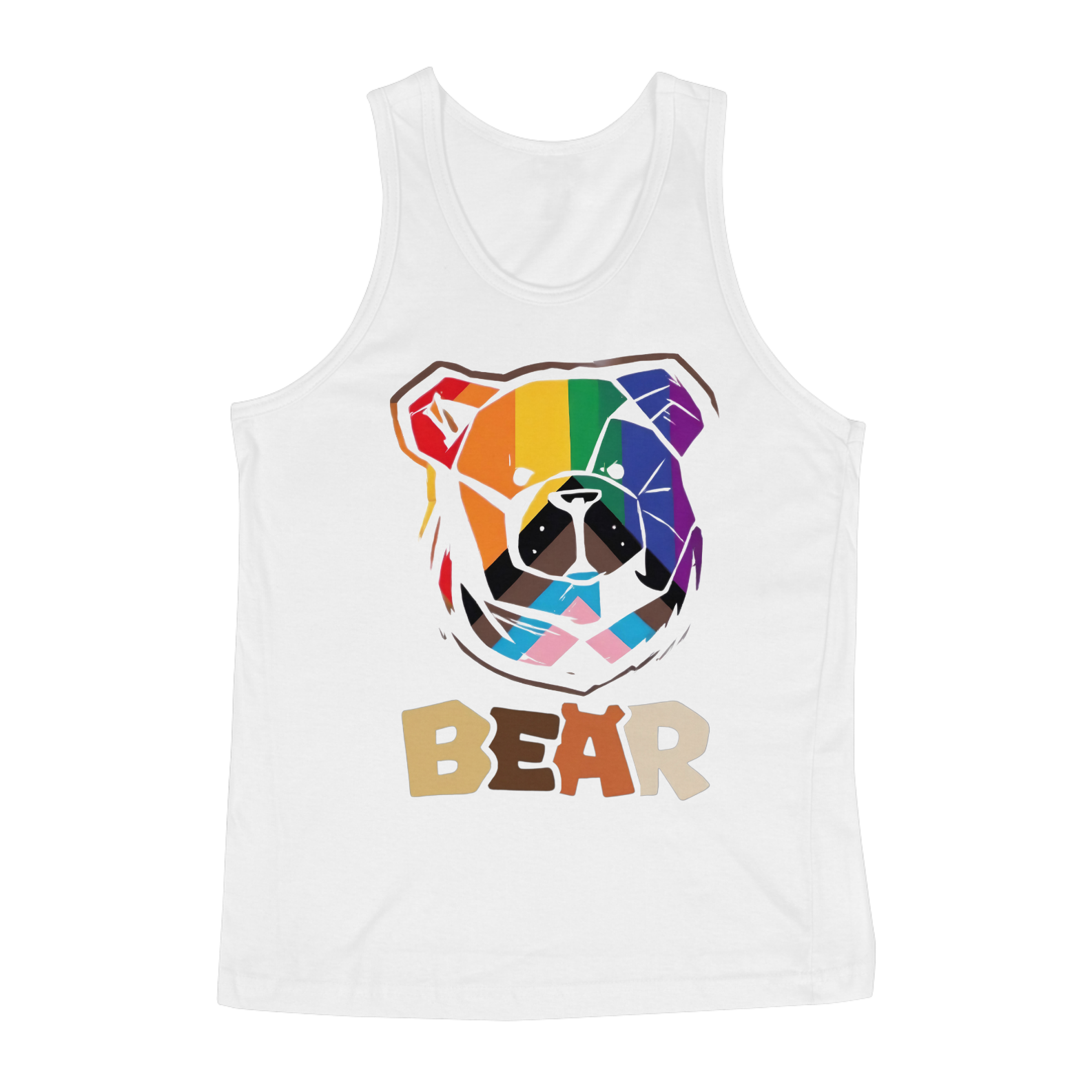 Pride Flag Bear Mosaic - Regata