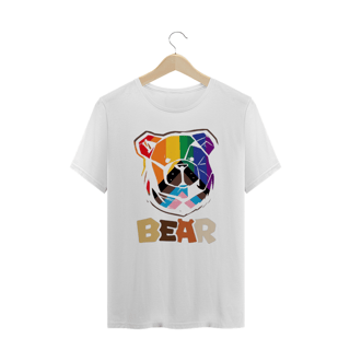 Nome do produto Pride Flag Bear Mosaic - Plus Size