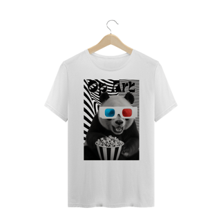 Nome do produto Op Art Panda - Plus Size