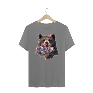 Nome do produto Bear with Flowers - Plus Size