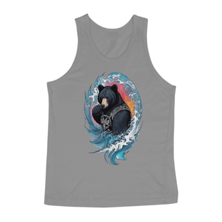 Nome do produto Black Bear Waves - Regata
