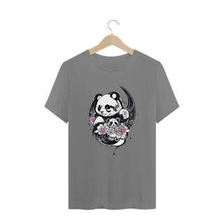 Nome do produto Panda Black Wave - Plus Size