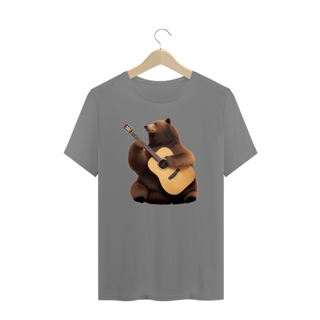 Nome do produto Bear Playing Guitar - Plus Size