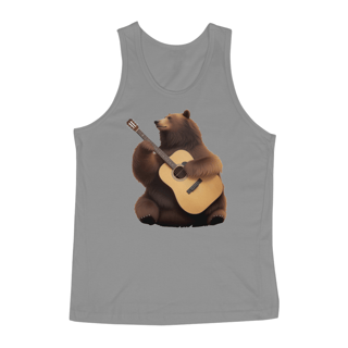 Nome do produto Bear Playing Guitar - Regata