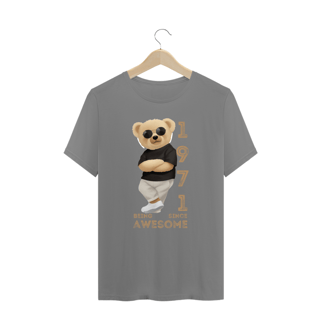 Nome do produto Being Awesome 1971 Teddy Bear - Plus Size