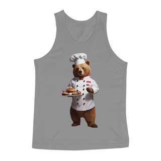 Nome do produto Bear Chef de Cozinha - Regata