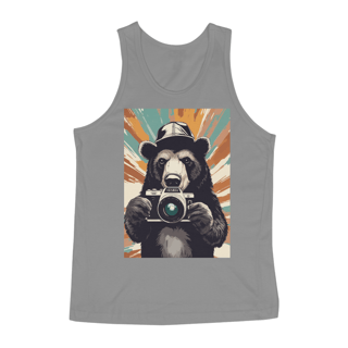 Nome do produto Fotógrafo Urso - Regata