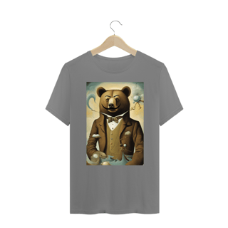 Nome do produto Urso Surrealista pintura - Plus Size