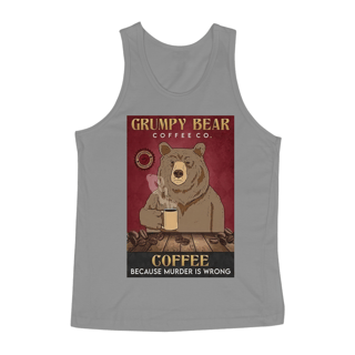 Nome do produto Grumpy Bear Coffee - Regata