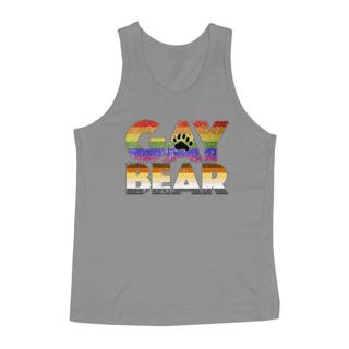 Nome do produto Lettering Gay Bear 2 - Regata