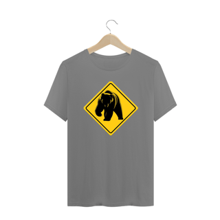 Nome do produto Placa de Trânsito Urso - Plus Size