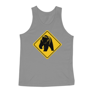 Nome do produto Placa de Trânsito Urso - Regata