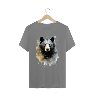 Nome do produto Urso Negro Aquarela - Plus Size