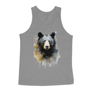 Nome do produto Urso Negro Aquarela - Regata