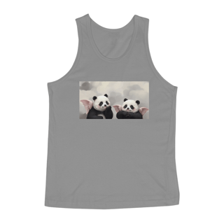 Nome do produto Querubins Pandas Pintura - Regata