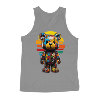 Nome do produto Pop Art Teddy Pintura - Regata