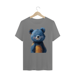 Nome do produto Blue Teddy Aquarela - Plus Size