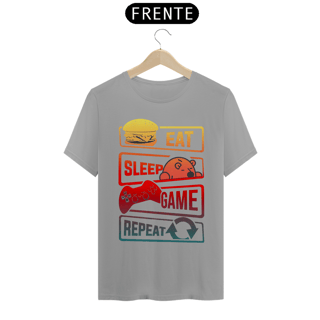 Nome do produto Eat Sleep Game Repeat - Quality