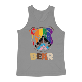 Nome do produto Pride Flag Bear Mosaic - Regata