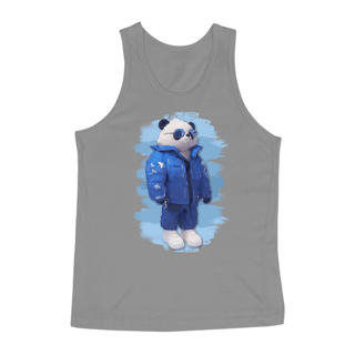 Nome do produto Blue Puffer Panda - Regata