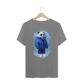 Nome do produto Blue Puffer Panda - Plus Size