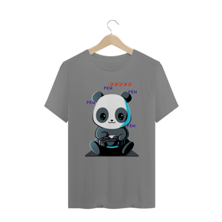 Nome do produto Gamer Panda - Plus Size