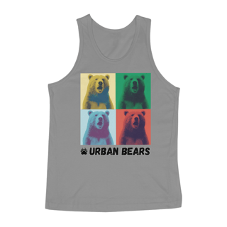 Nome do produto Urban Bears Pop Art - Regata