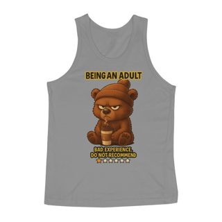 Nome do produto Being an adult - Regata