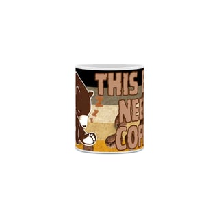 Nome do produto Caneca - This Bear Needs Coffee