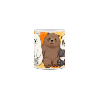 Nome do produto Ursinhos Unidos - Caneca