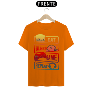 Nome do produto Eat Sleep Game Repeat - Quality