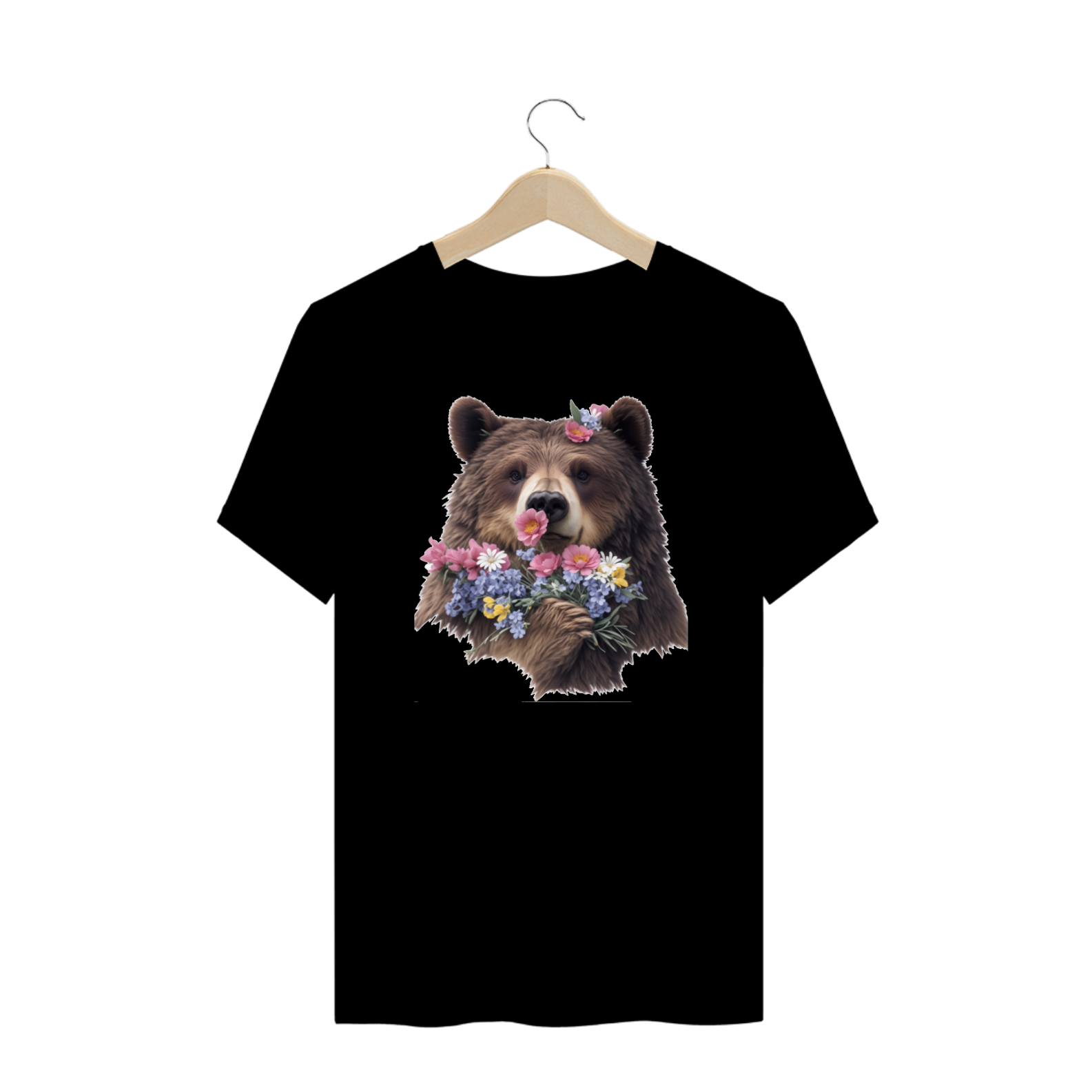 Bear with Flowers - Plus Size