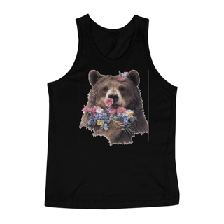 Nome do produto Bear with Flowers - Regata
