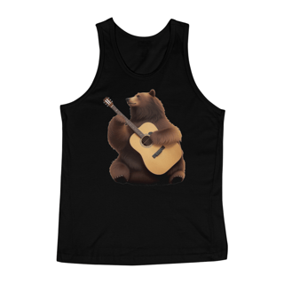 Nome do produto Bear Playing Guitar - Regata