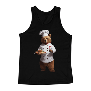 Nome do produto Bear Chef de Cozinha - Regata