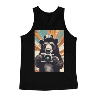 Nome do produto Fotógrafo Urso - Regata