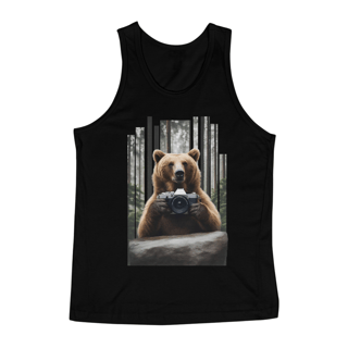 Nome do produto Fotógrafo Urso 2 - Regata