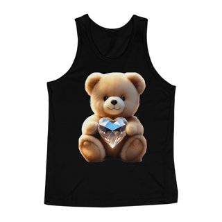 Nome do produto Heart Shaped Diamond Teddy - Regata