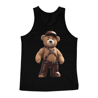 Nome do produto Leather Harness Teddy - Regata