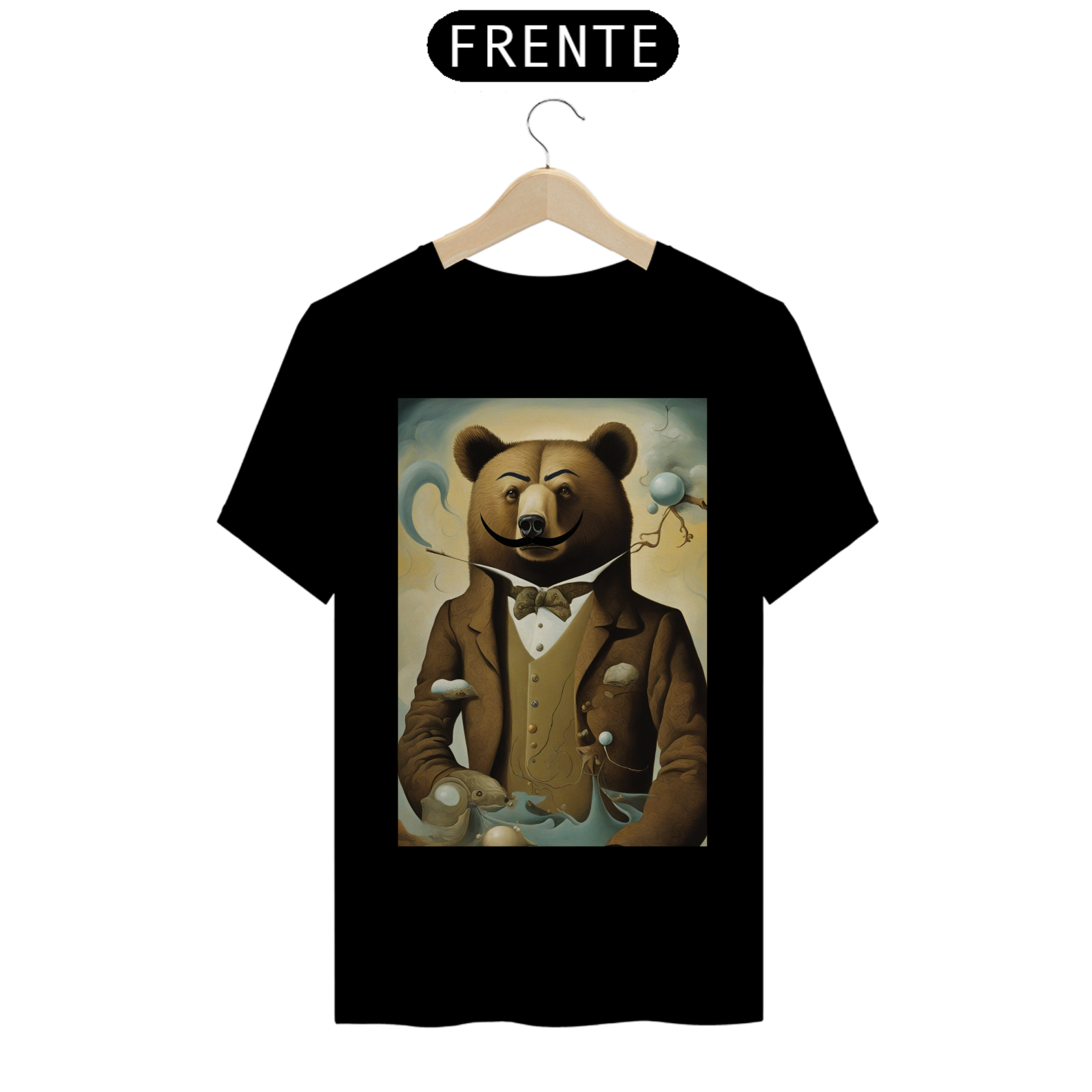 Urso Surrealista pintura - Quality