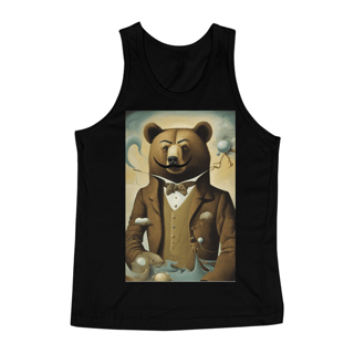 Nome do produto Urso Surrealista pintura - Regata