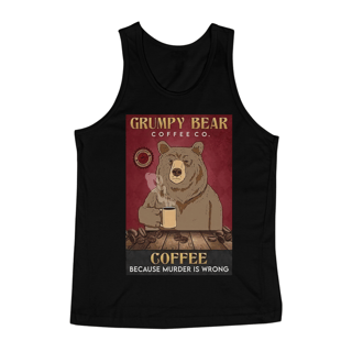 Nome do produto Grumpy Bear Coffee - Regata