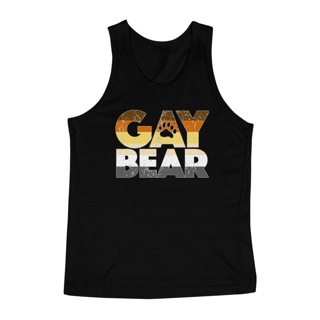 Nome do produto Lettering Gay Bear 1 - Regata
