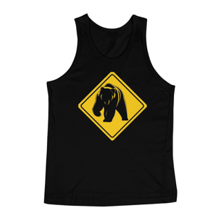 Nome do produto Placa de Trânsito Urso - Regata