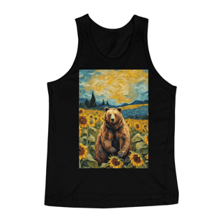 Nome do produto Urso Impressionista Pintura - Regata