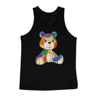 Nome do produto Ursinho colorido Teddy - Regata