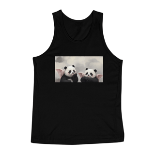 Nome do produto Querubins Pandas Pintura - Regata