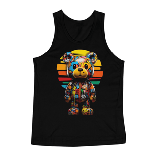 Nome do produto Pop Art Teddy Pintura - Regata